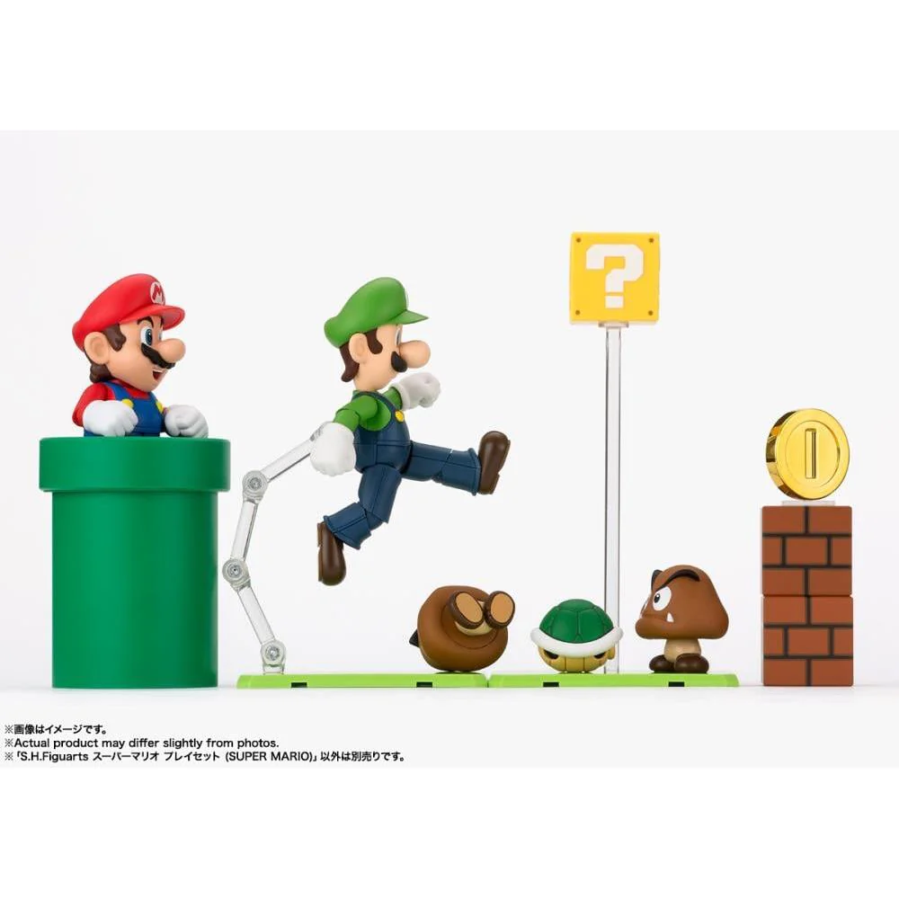 Tamashii Nations S.H.Figuarts Super Mario Playset (Super Mario) - Image 4