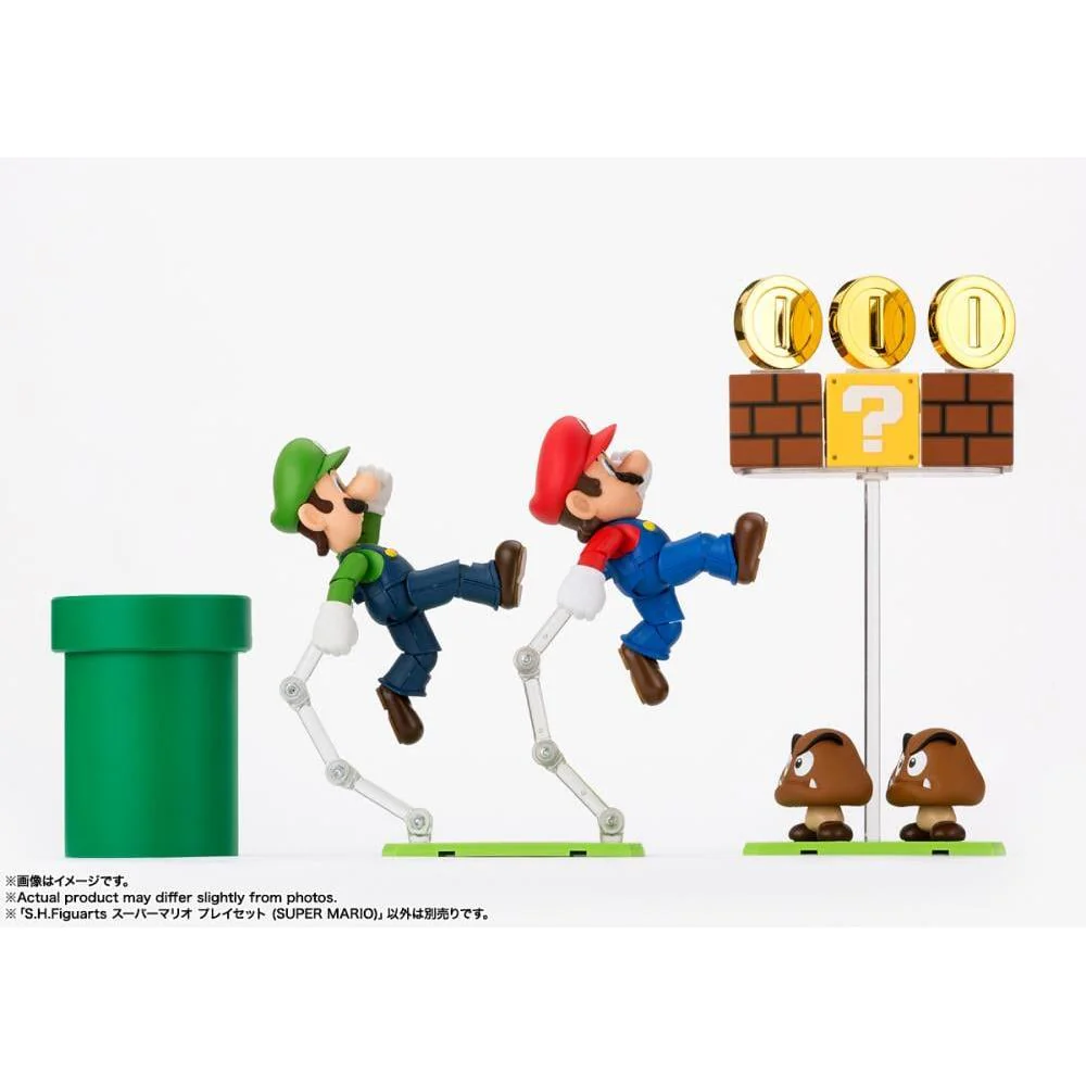 Tamashii Nations S.H.Figuarts Super Mario Playset (Super Mario) - Image 5