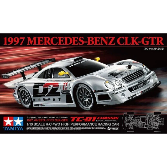 Tamiya 1/10 RC 1997 Mercedes-Benz CLK-GTR - Image 5