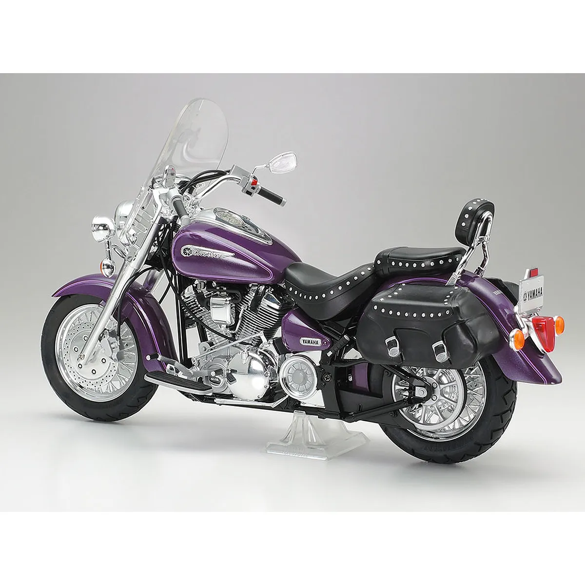 Tamiya 1/12 Yamaha XV1600 Road Star Customer Motorcycle Scaled Plastic Model Kit - Image 3