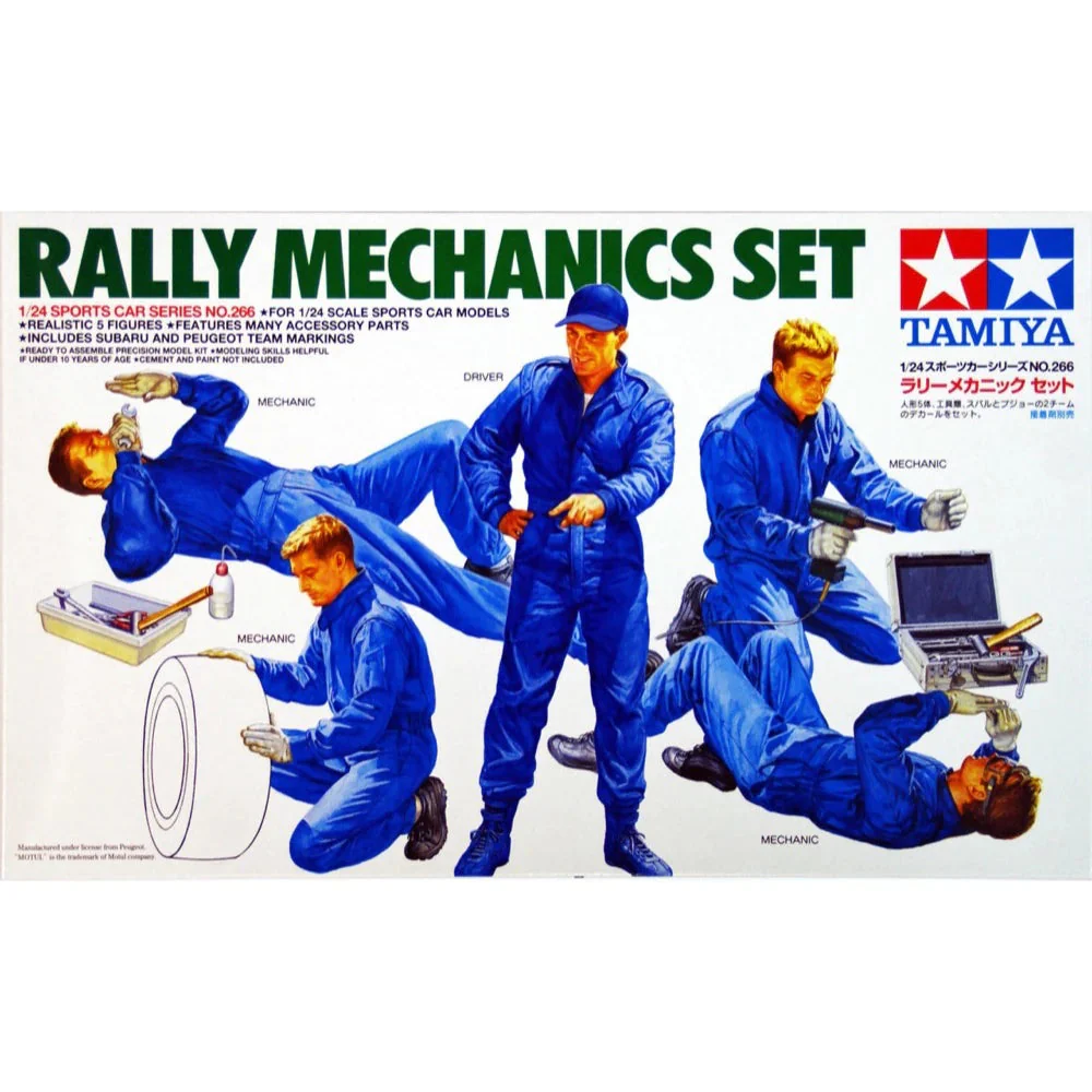 Tamiya 1/24 Rally Mechanics Set - Image 2