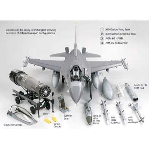Tamiya 1/32 F16C (Block 50) Fighting Falcon - Image 4