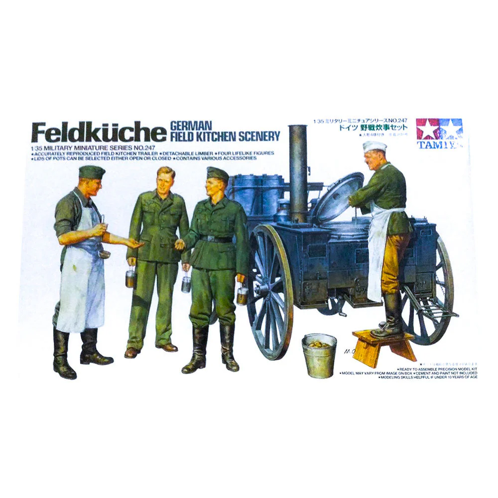 Tamiya 1/35 German Field Ki tn Scenery - Image 2