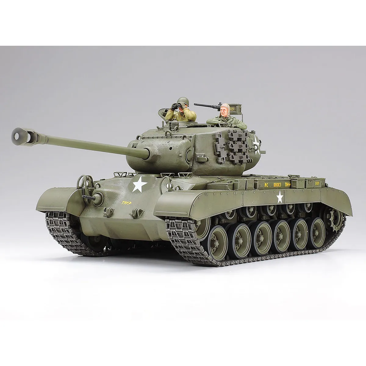 Tamiya 1/35 U.S. M26 Pershing Medium Tank Scaled Plastic Model Kit - Image 2