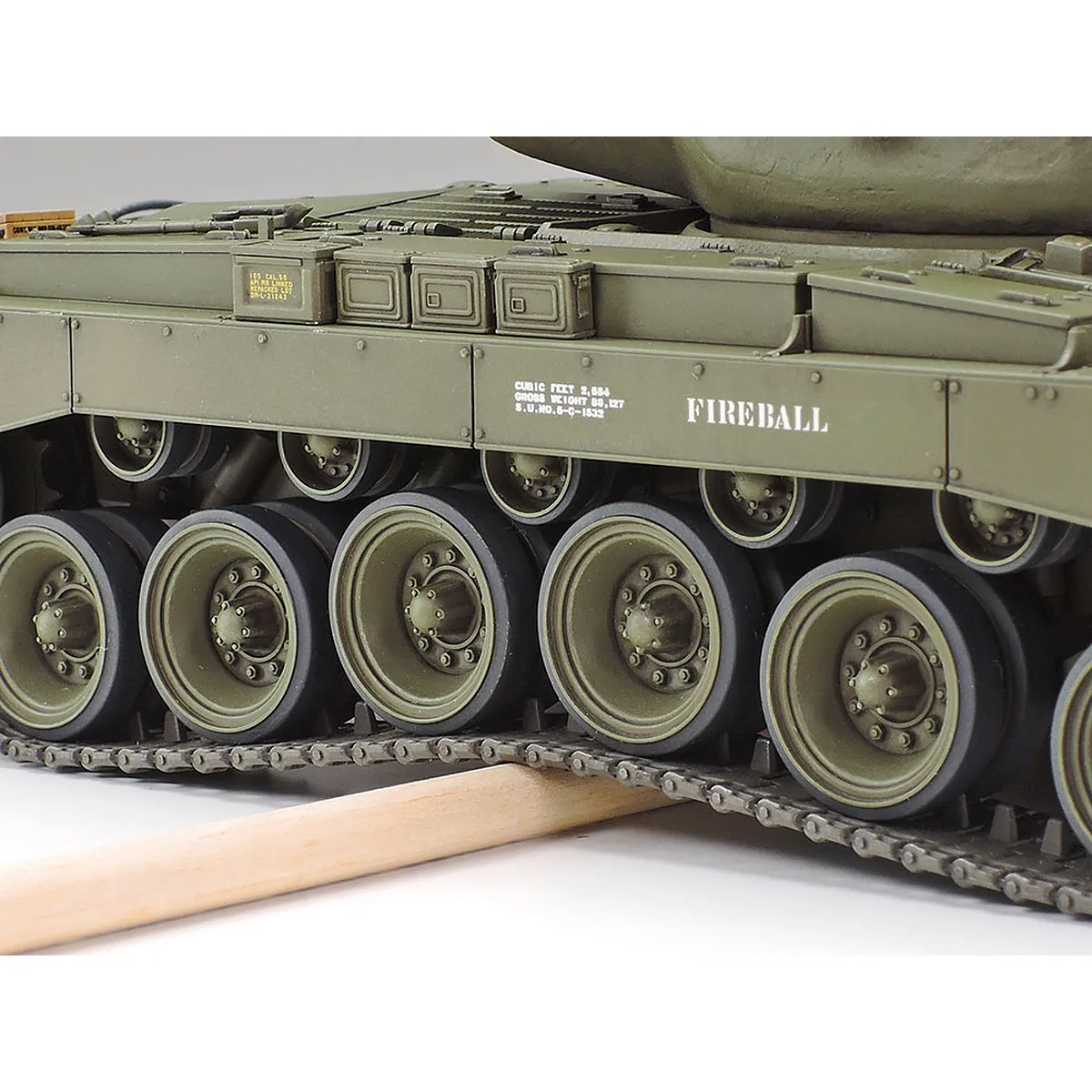 Tamiya 1/35 U.S. M26 Pershing Medium Tank Scaled Plastic Model Kit - Image 6