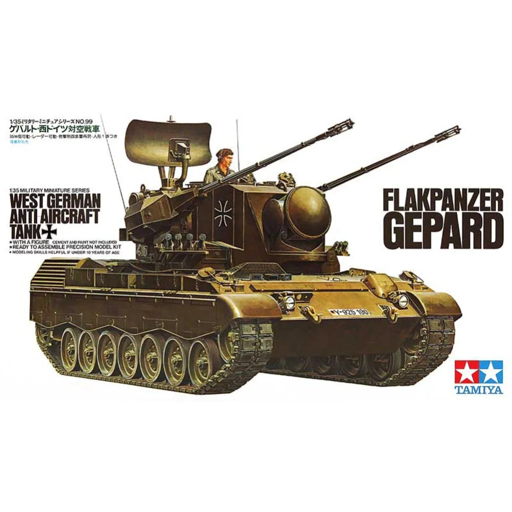 Tamiya 1/35 W.Ger.Flakpanze r Gepard - Image 2