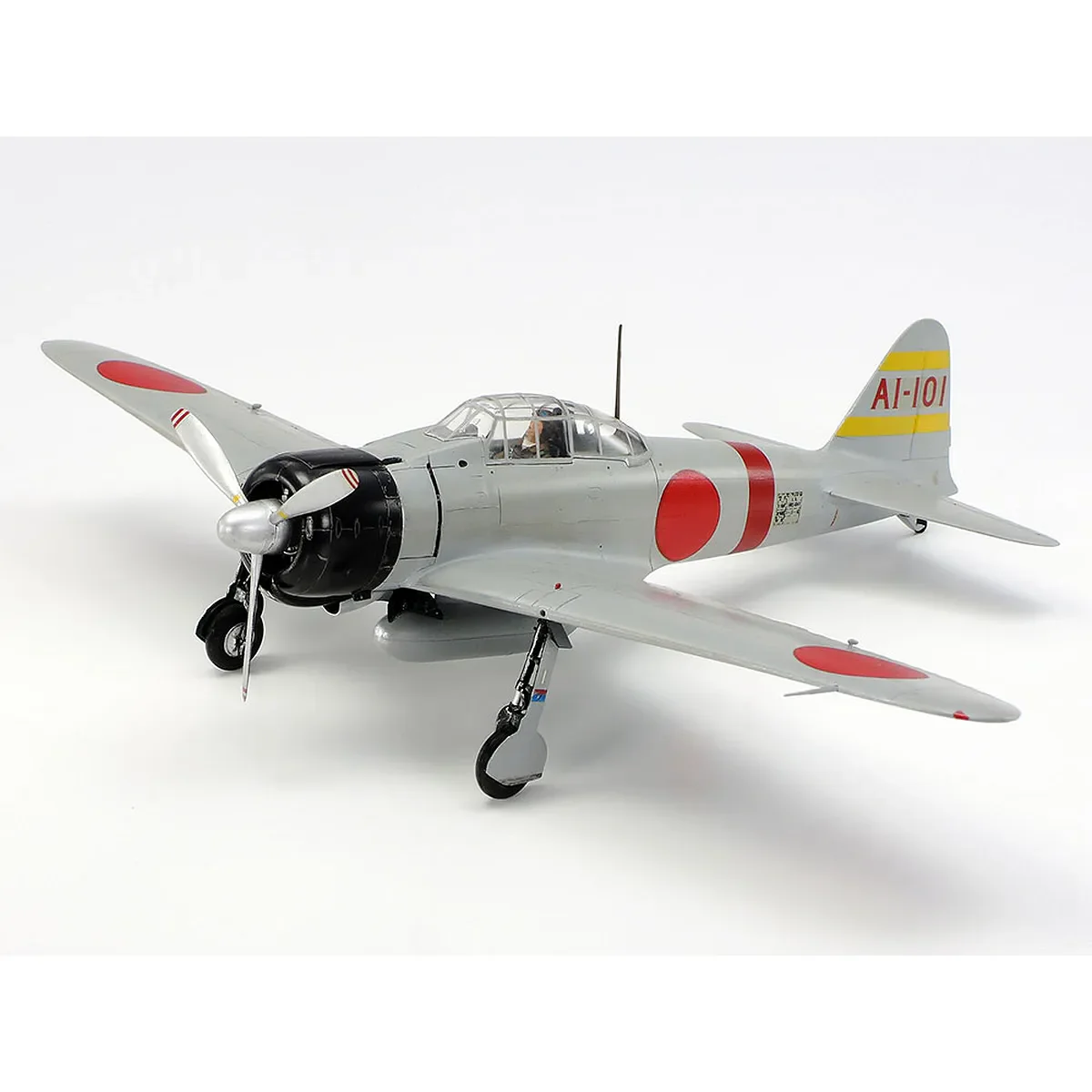 Tamiya 1/48 Mitsubishi A6M2 Zero Zeke Fighter Scaled Plastic Model Kit - Image 2