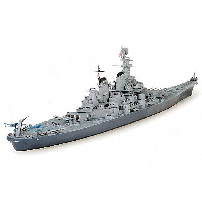Tamiya 1/700 U.S. BB-63 Missouri Battleship (Waterline Series) Scaled Plastic Model Kit - Image 3