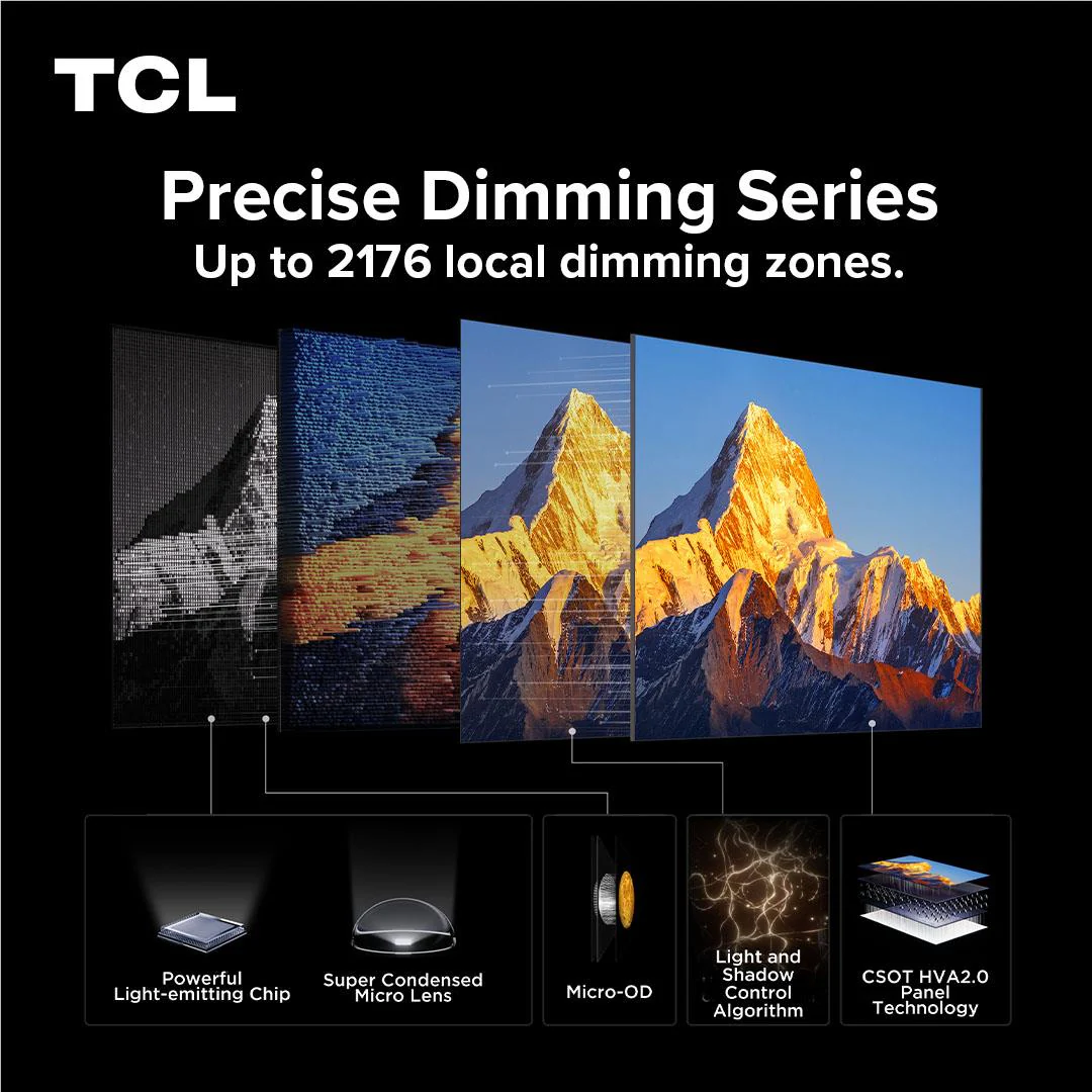 TCL 85" C7L SQD-Mini LED 4K UHD Google TV with Gemini [2026] - Image 7