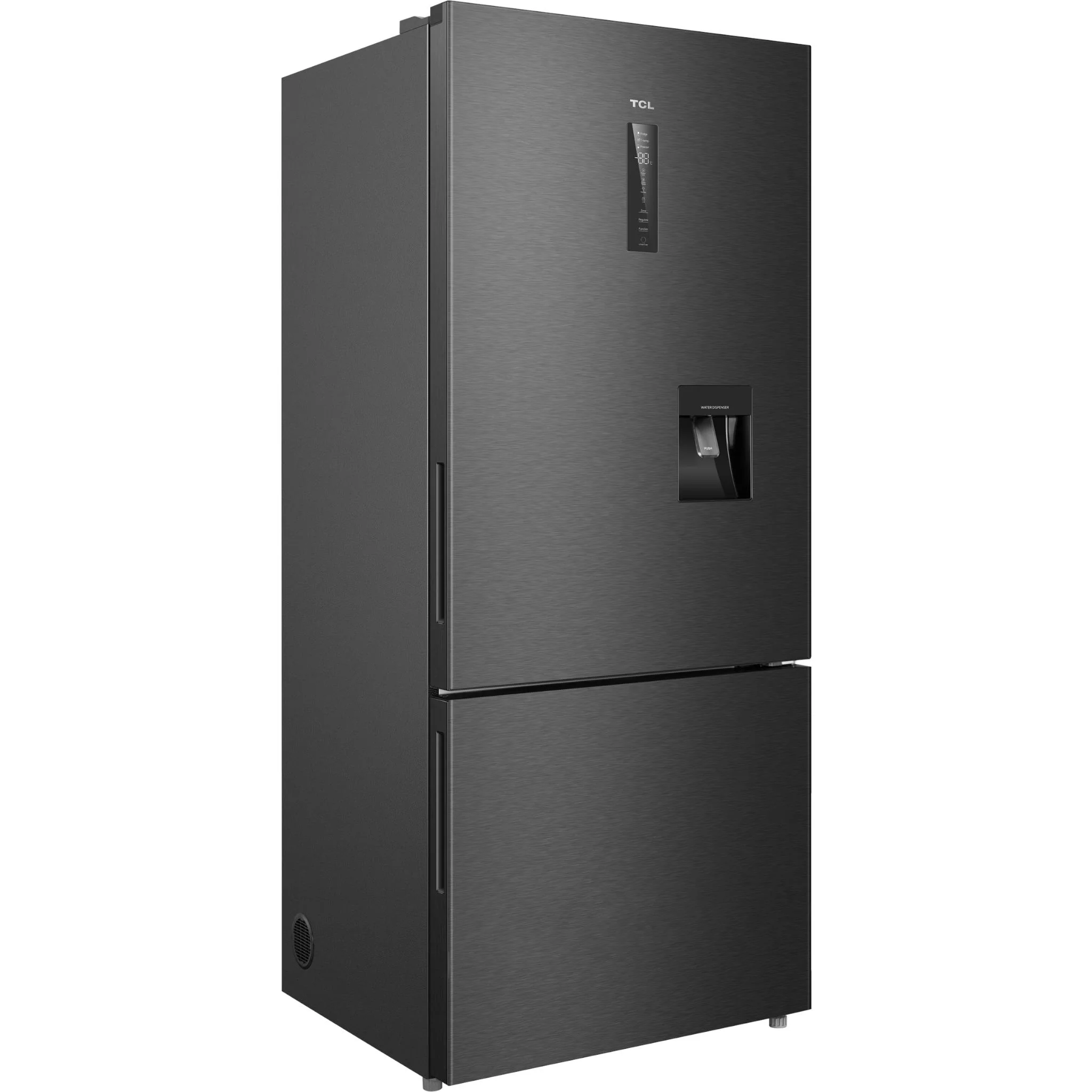 TCL TRF440BHB 412L Bottom Mount Fridge (Black) - Image 2