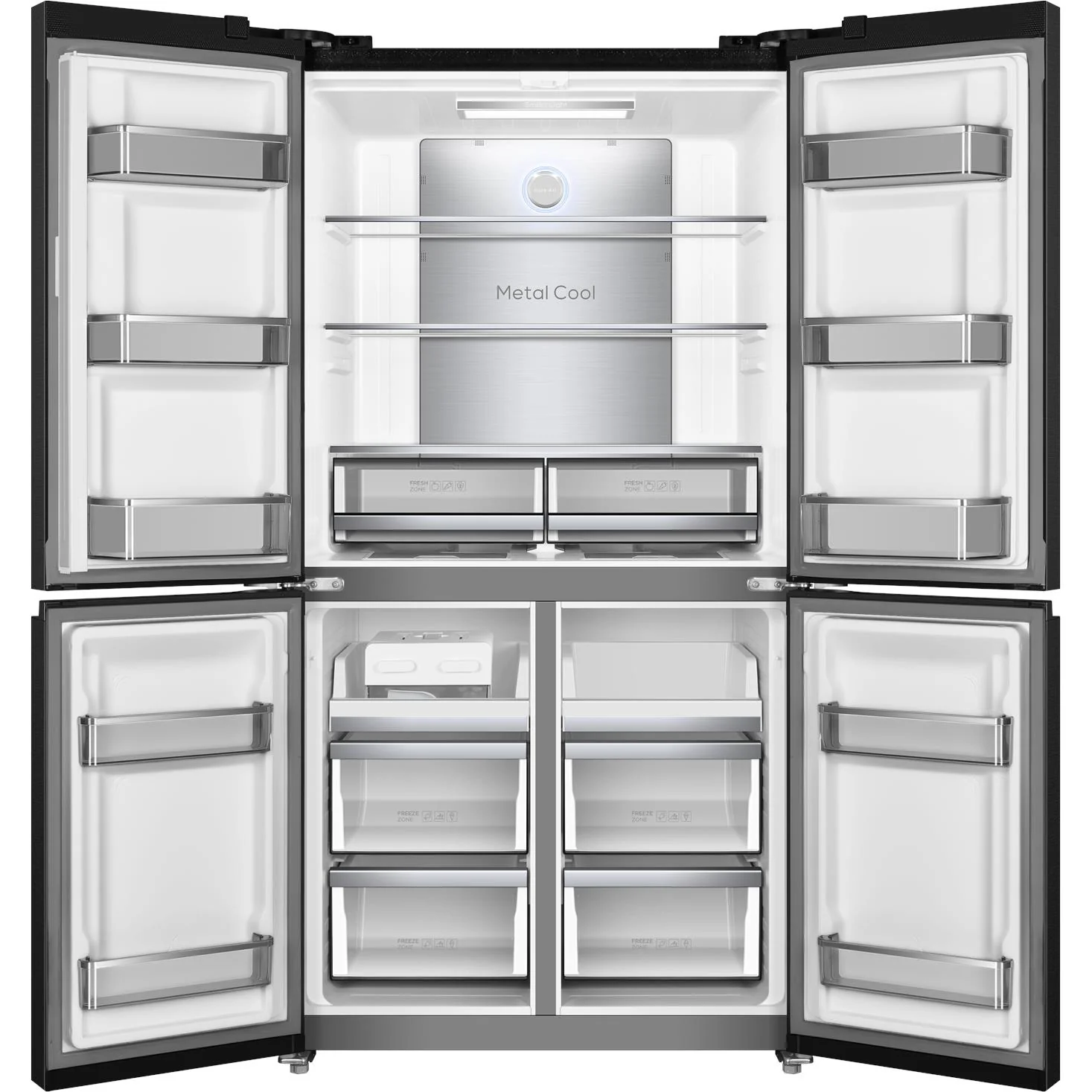 TCL TRF590QB 596L French Door Fridge (Matte Black) - Image 2