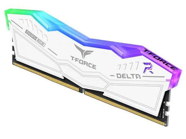 Team 32GB (2x16GB) FF4D532G6400HC40BDC01 T-Force Delta RGB White CL40 6400MHz DDR5 RAM - Image 5