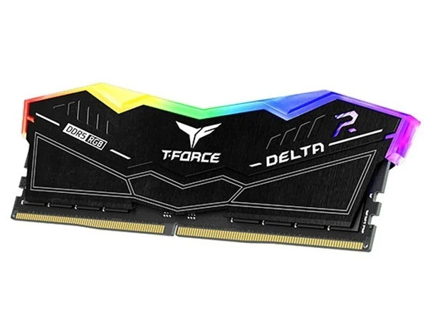 Team Group T-Force Delta RGB DDR5 64GB (2 x 32GB) 6000MHz CL38 RAM - Black - Image 2