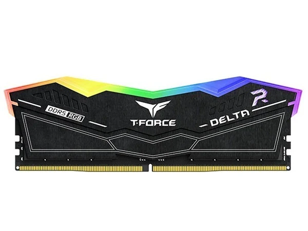 Team Group T-Force Delta RGB DDR5 64GB (2 x 32GB) 6000MHz CL38 RAM - Black - Image 3