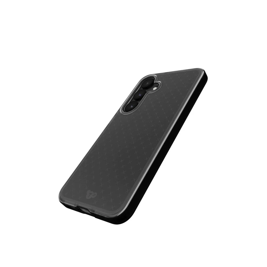 Tech21 EvoCheck Phone Case for Samsung Galaxy S24 (Smokey/Black) - Image 3