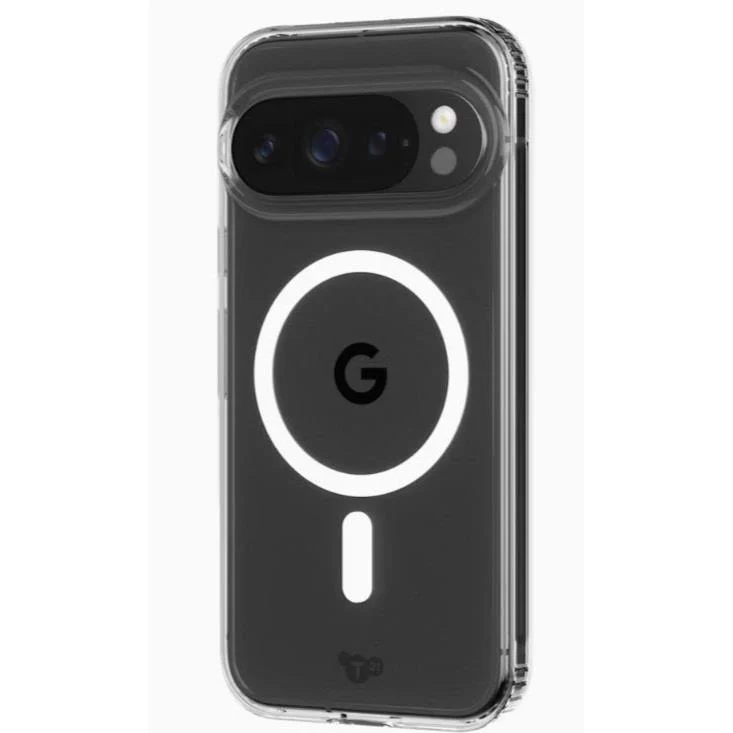 Tech21 EvoClear Case with Magnet for Pixel 10/10 Pro (Clear) - Image 4
