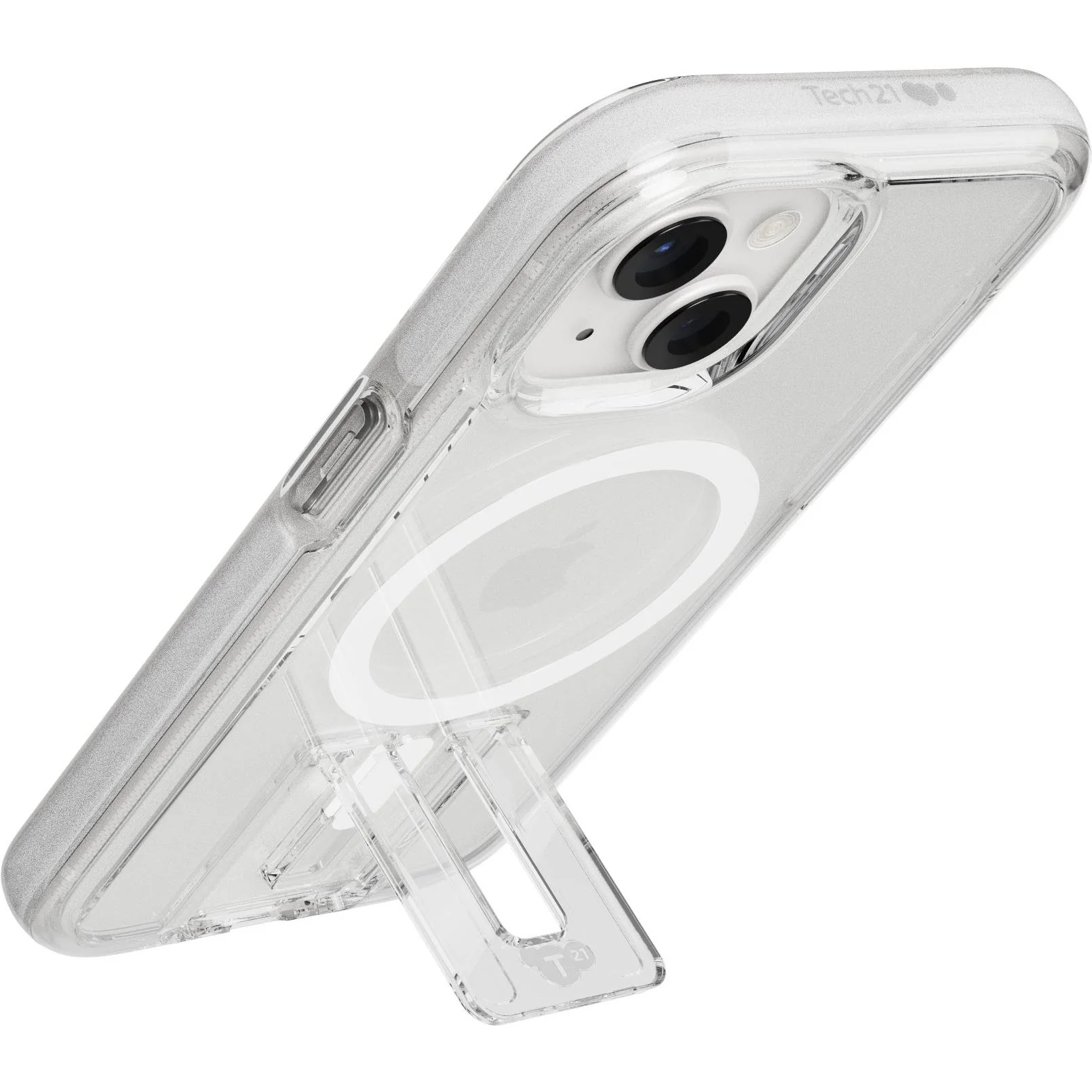 Tech21 EvoCrystal Kick MagSafe Case for iPhone 15 (White) - Image 8