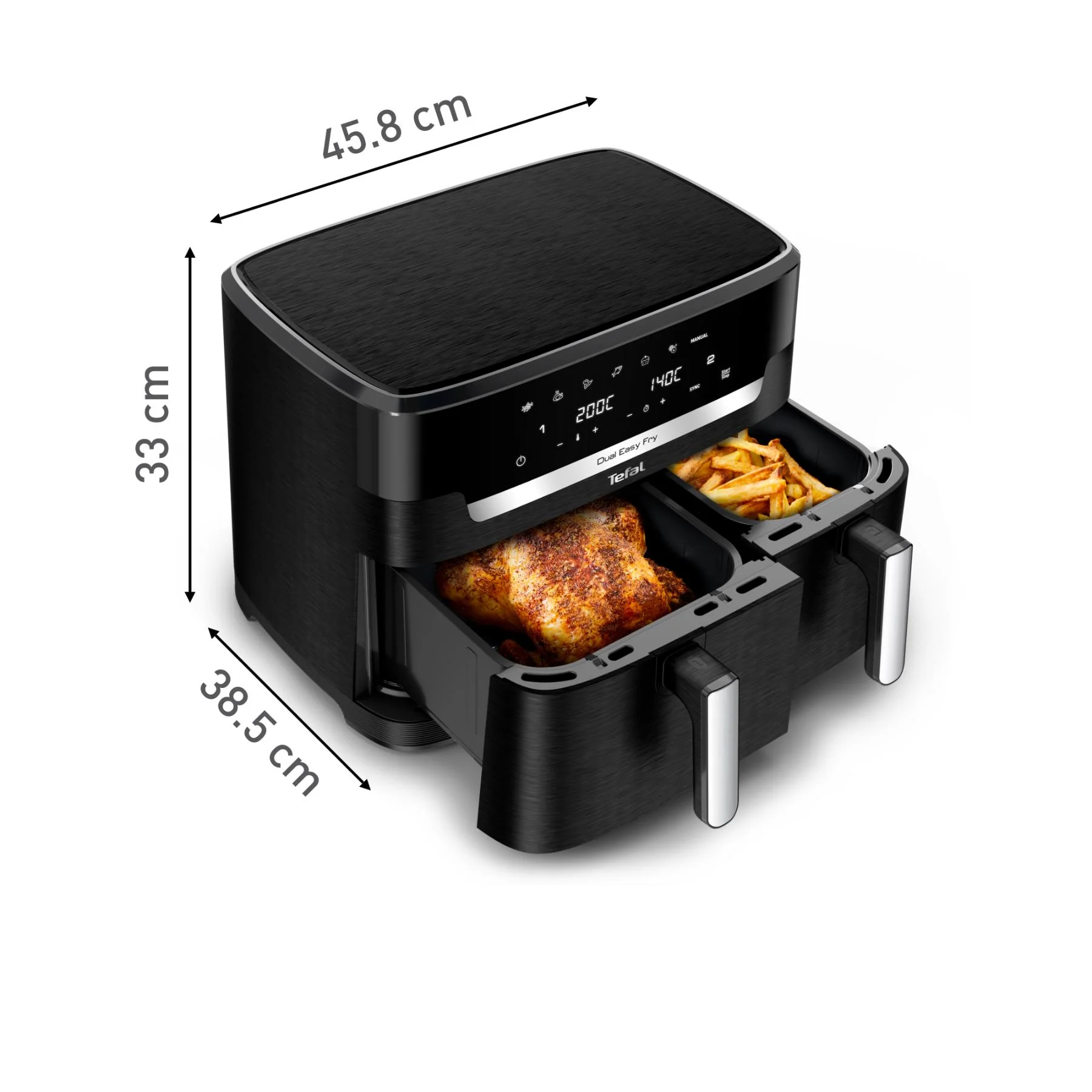 Tefal 11L XXXL Dual Easy Fry Air Fryer - Image 12