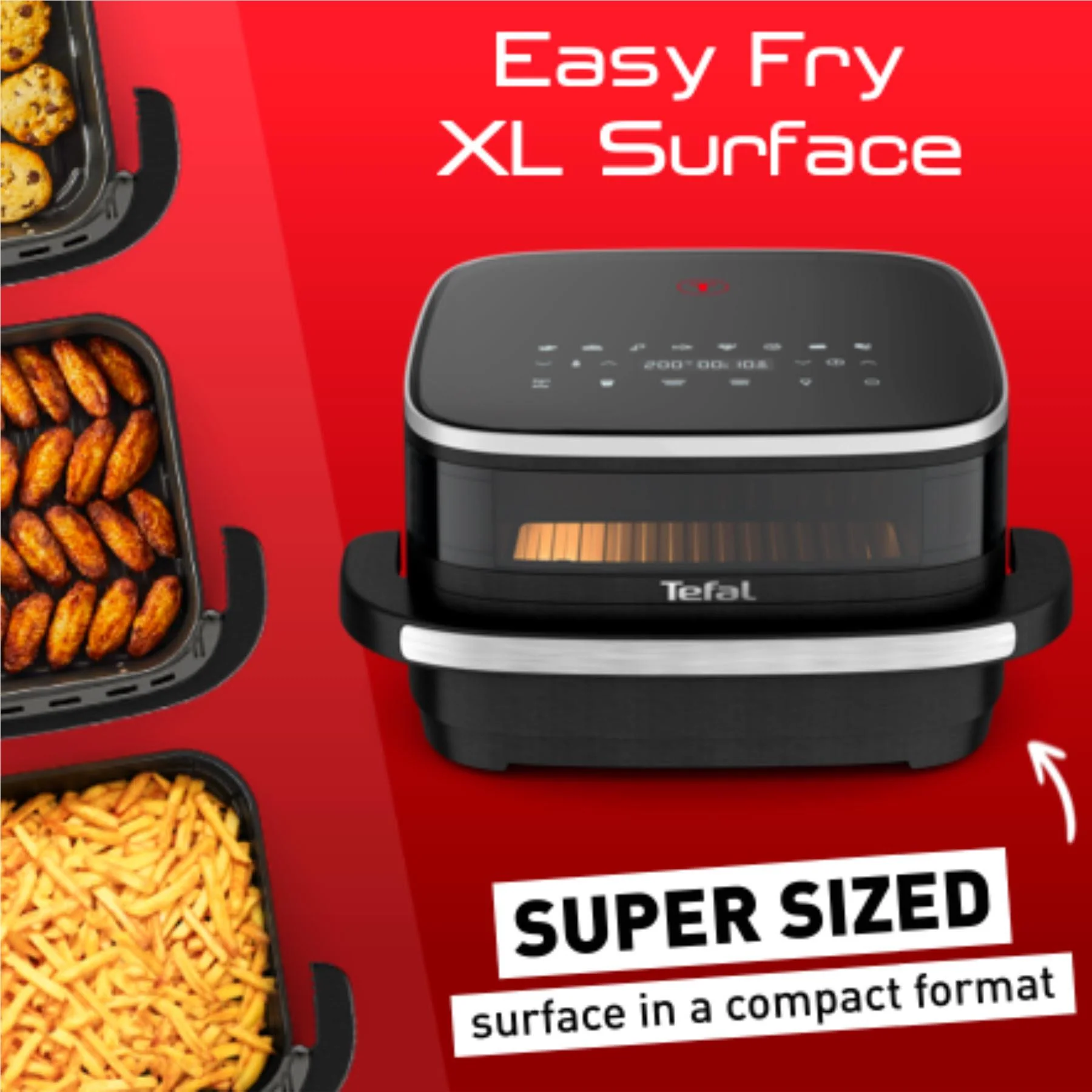 Tefal 4L Easy Fry & Pizza Air Fryer - Image 12