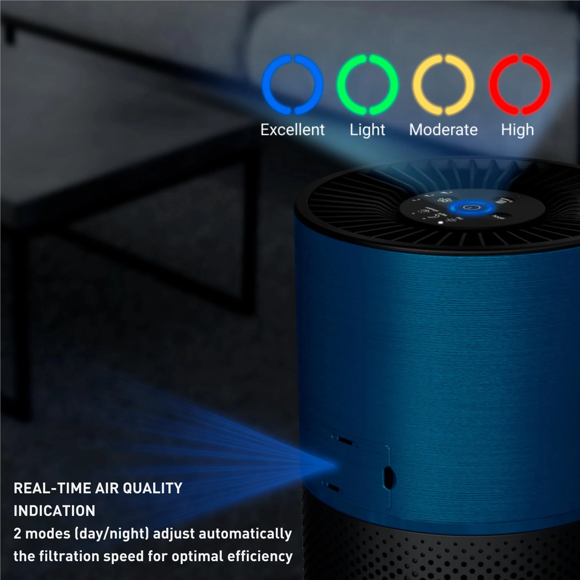 Tefal PT2221 Pure Air Compact Air Purifier - Image 4