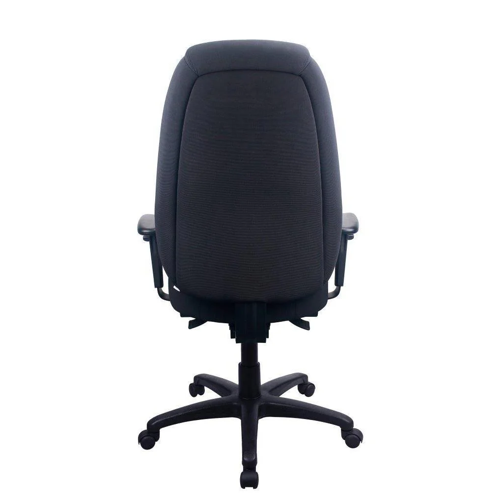 TEMPUR TP6400 Ergonomic Fabric Swivel Office Chair (Black) - Image 4