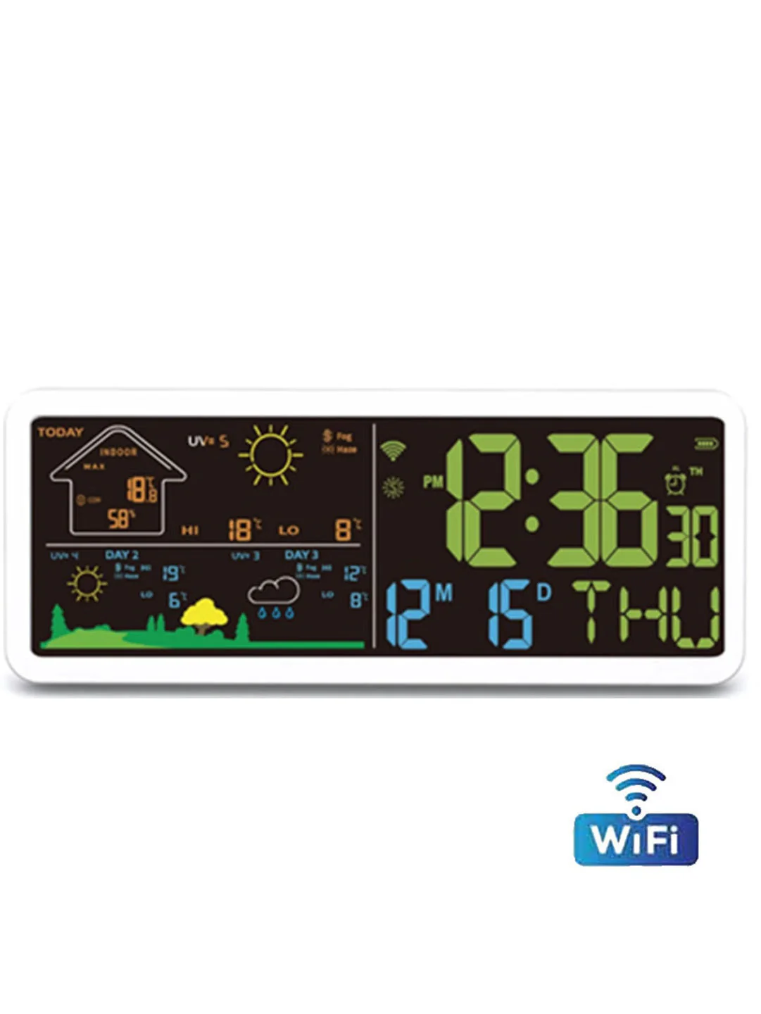 TESA WS801 Smart Lift WIFI Multi-Day Forecast Colour Weather Station - Image 2