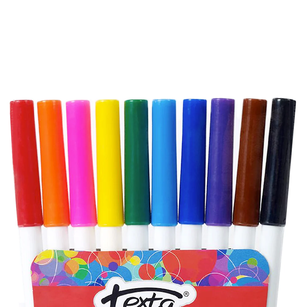 Texta The Original Smart Bullet Tip Markers [10-Pieces] - Image 3