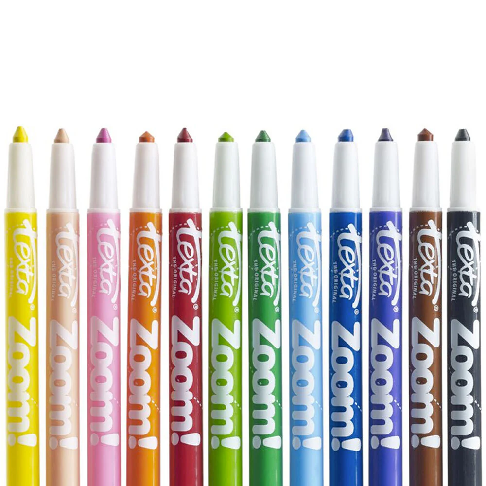 Texta The Original Zoom Crayons [12-Pieces] - Image 3