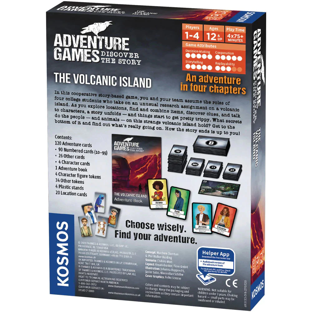 Thames & Kosmos Adventure Games Volcanic Island - Image 2