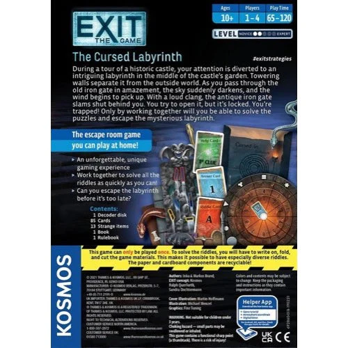 Thames & Kosmos Exit the Game: The Cursed Labyrinth - Image 3