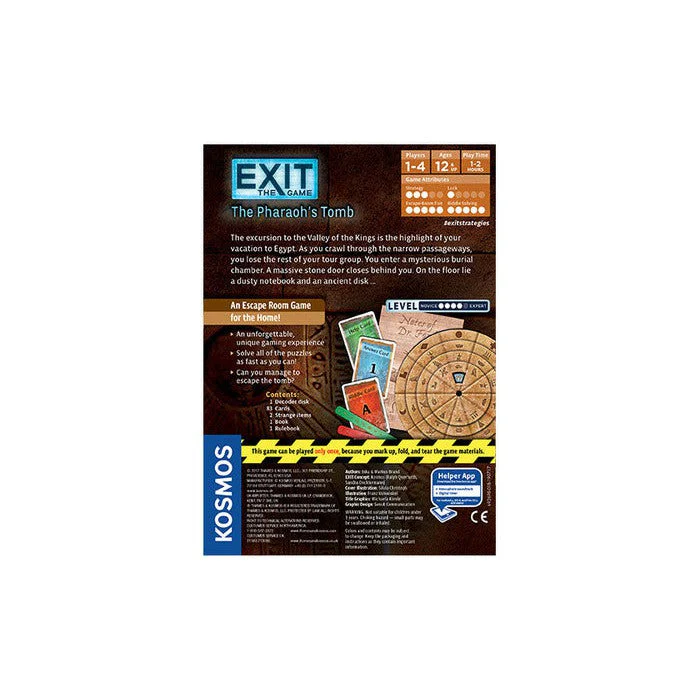 Thames & Kosmos Exit the Game: The Pharaohs Tomb - Image 3