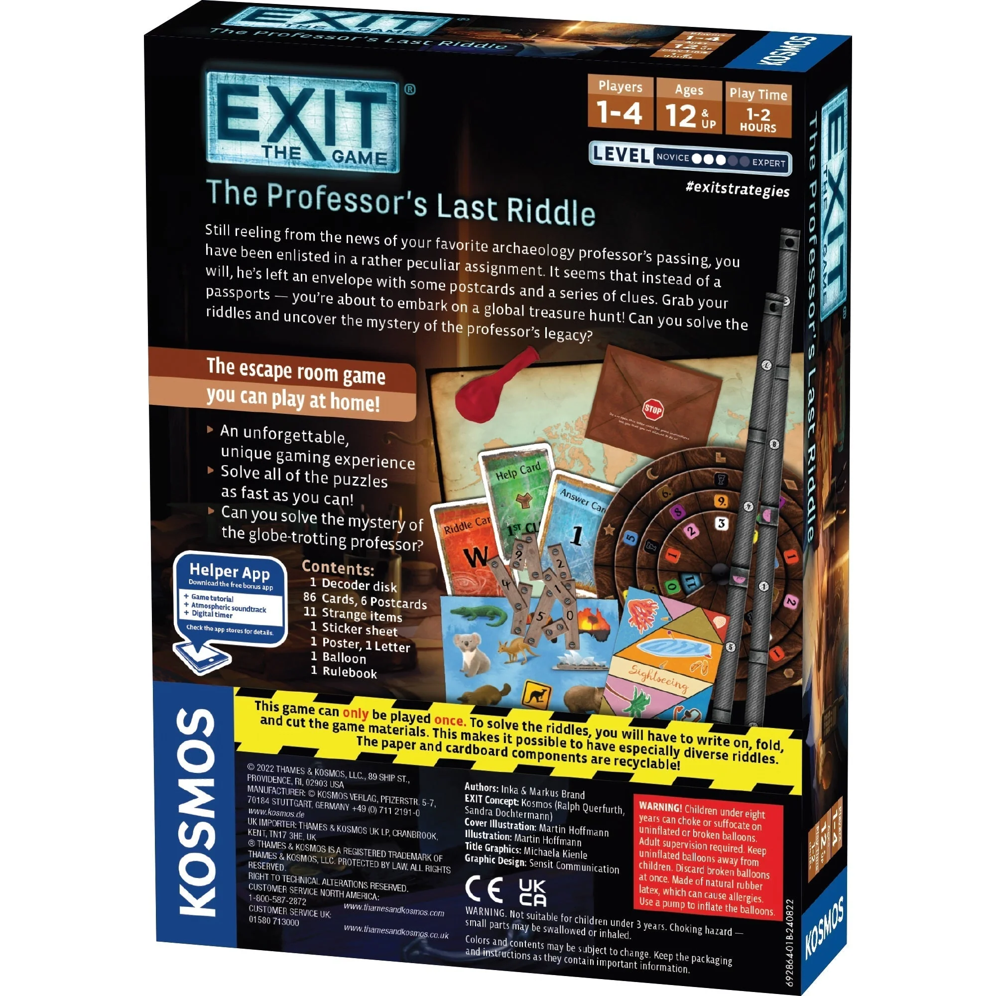 Thames & Kosmos Exit the Game: The Professor's Last Riddle - Image 4