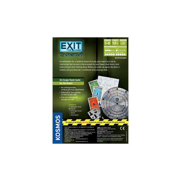 Thames & Kosmos Exit the Game: The Secret Lab - Image 3