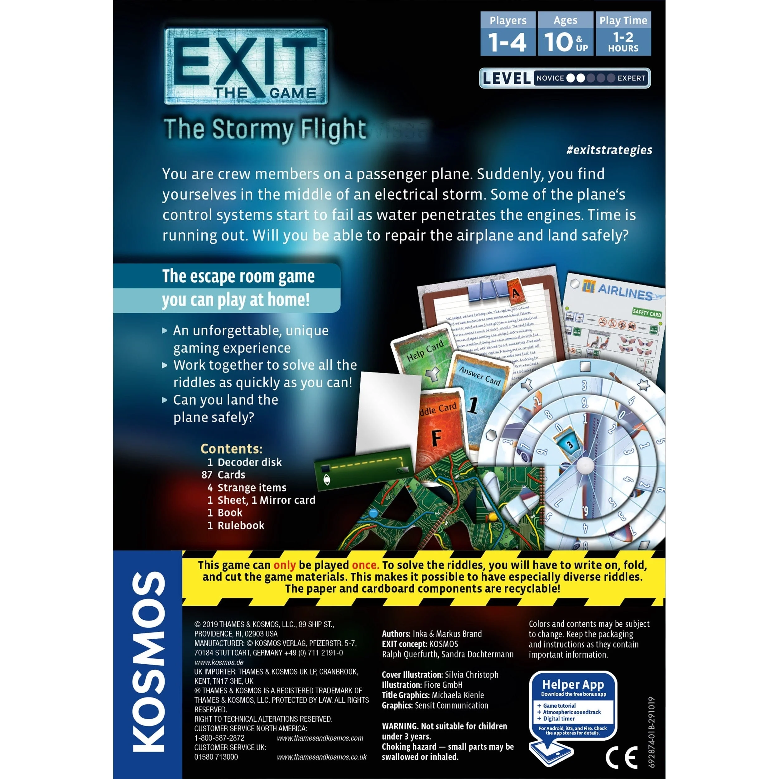 Thames & Kosmos Exit the Game: The Stormy Flight - Image 2