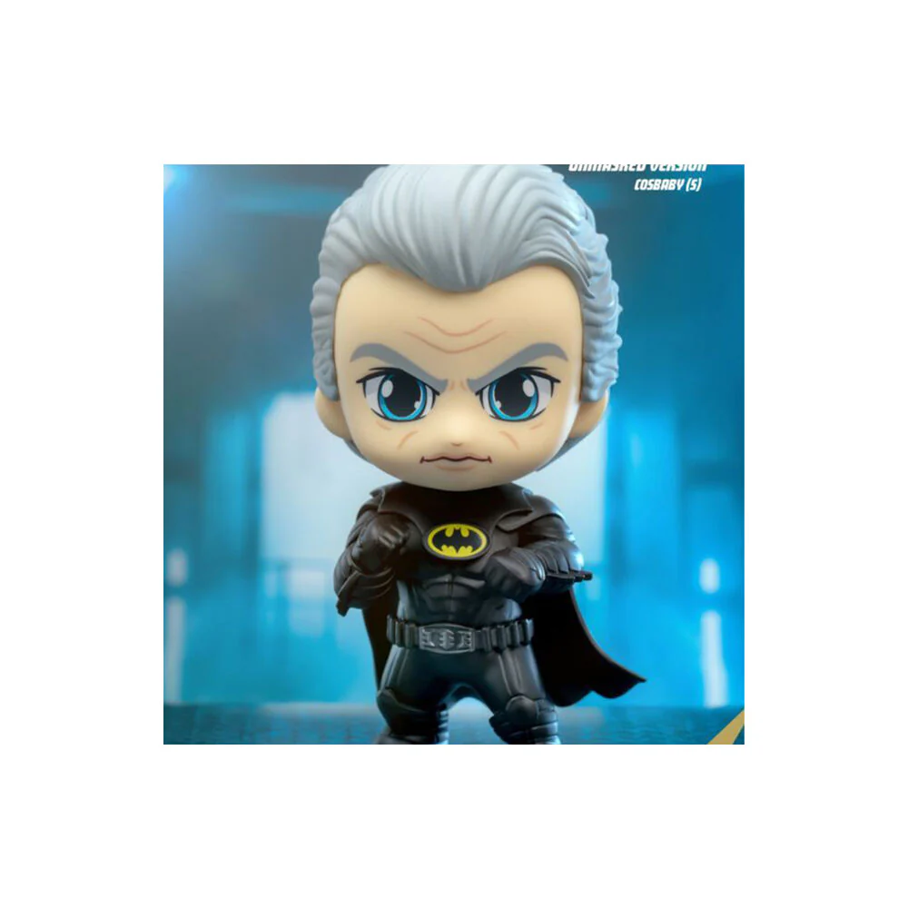 The Flash Batman Unmasked Version Bruce Wayne Movie Cosbaby Action Figure Toy - Image 2