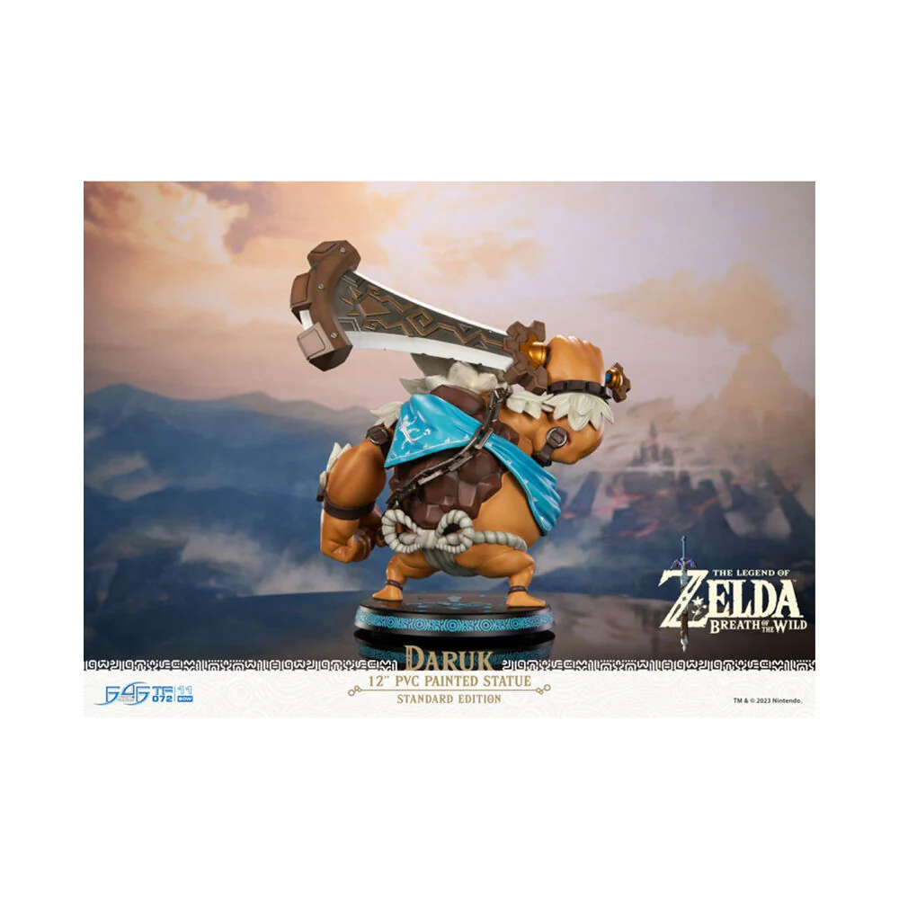 The Legend Of Zelda Breath Of The Wild Daruk PVC Statue 12" - Image 4