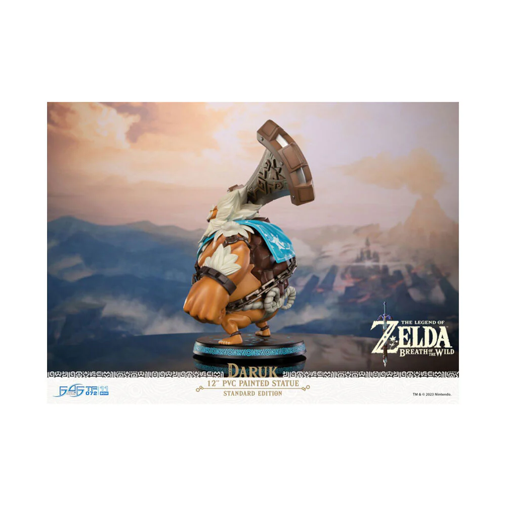 The Legend Of Zelda Breath Of The Wild Daruk PVC Statue 12" - Image 6