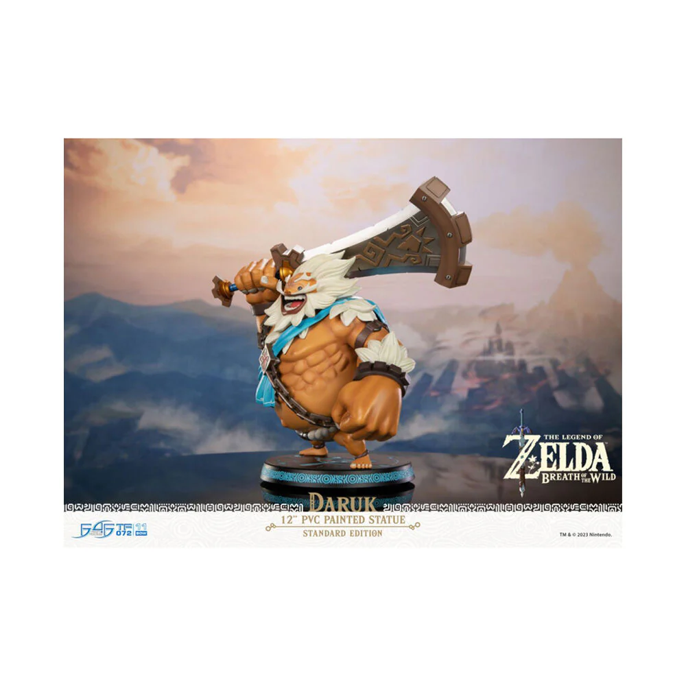 The Legend Of Zelda Breath Of The Wild Daruk PVC Statue 12" - Image 7