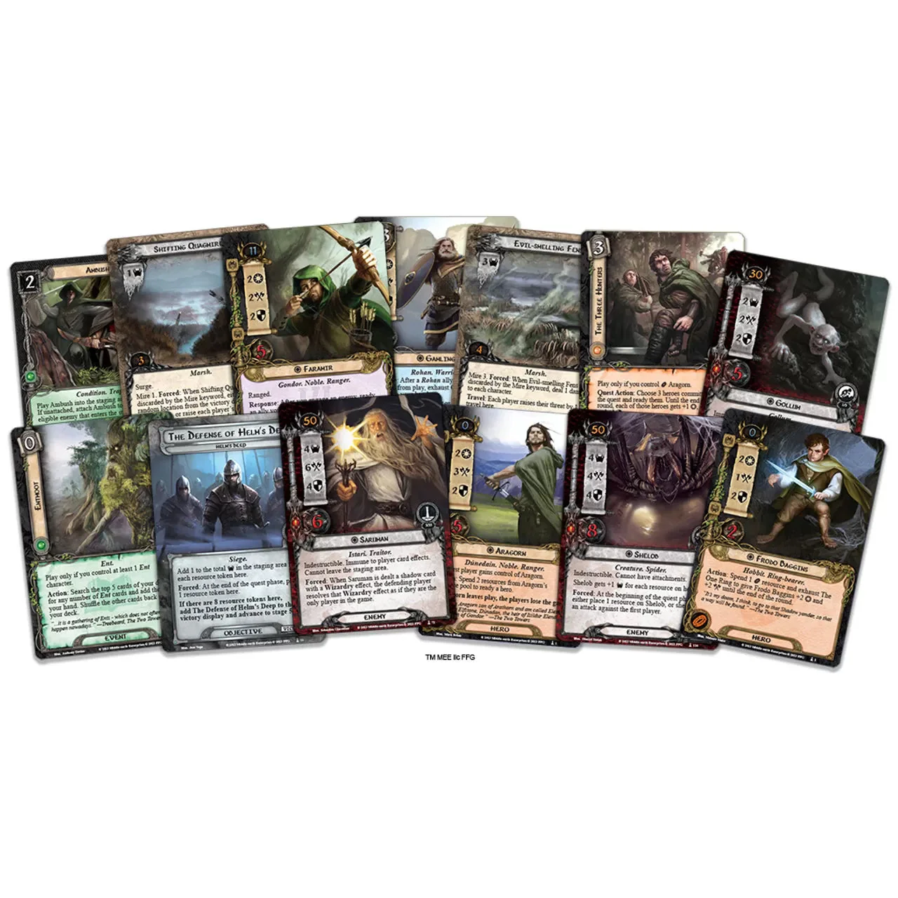 The Lord of the Rings: The Card Game - The Two Towers Saga - Image 2