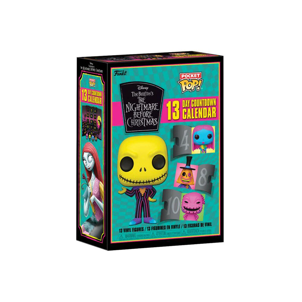 The Nightmare Before Christmas 13 Day Black Light Countdown Calendar Set - Image 3
