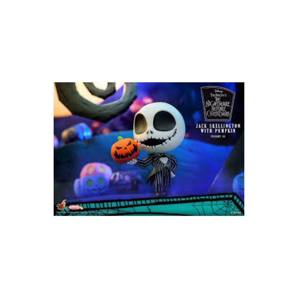 The Nightmare Before Christmas Jack Skellington Pumpkin Movie Action Figure Toy - Image 2