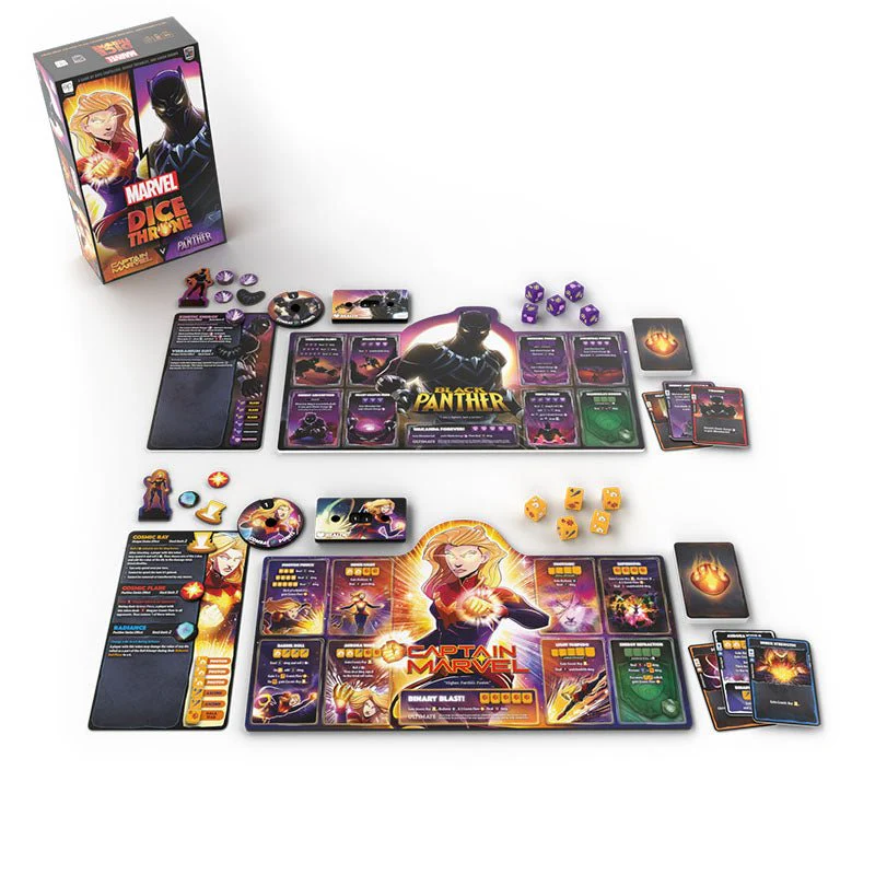 The Op Dice Throne Marvel 2-Hero Box 1 Board Game - Image 2