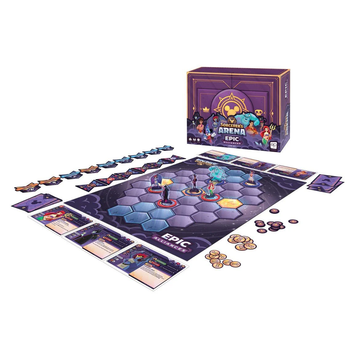 The Op Disney Sorcerer's Arena Epic Alliances Board Game - Image 2