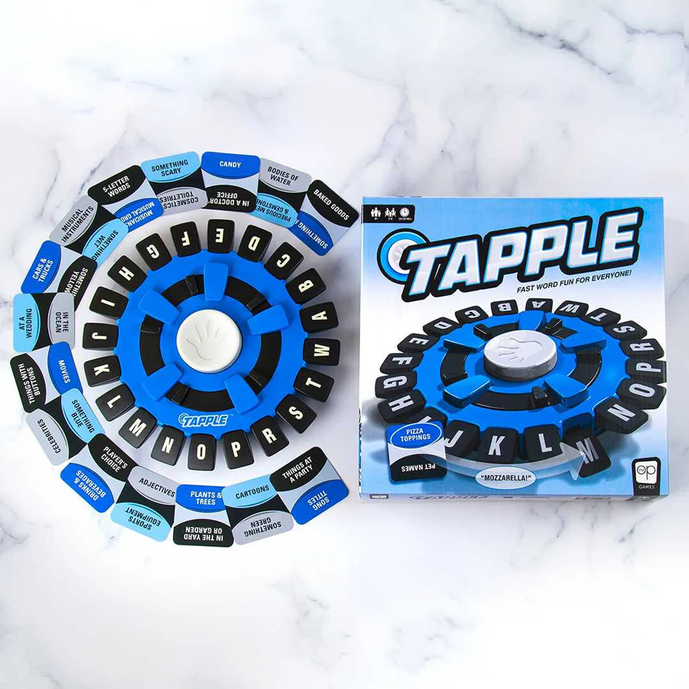The Op Tapple Fast Word Tabletop Board Game Family Party 2-8 Players Set 8y+ - Image 2