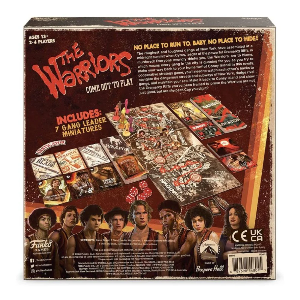 The Warriors Come Out to Play Kids/Adult Strategy Fun Tabletop Board Game - Image 2
