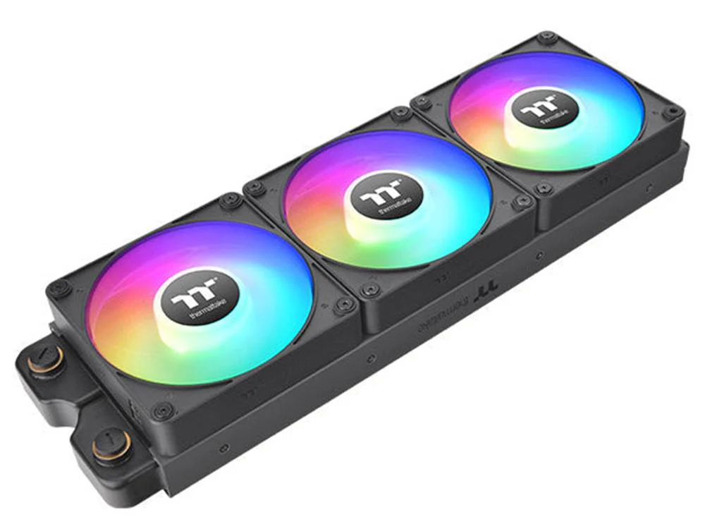 Thermaltake CT120 EX 120mm Standard Blades ARGB Black 4-Pin PWM Fan [3Pack] - Image 2