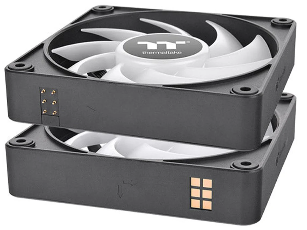 Thermaltake CT120 EX 120mm Standard Blades ARGB Black 4-Pin PWM Fan [3Pack] - Image 5