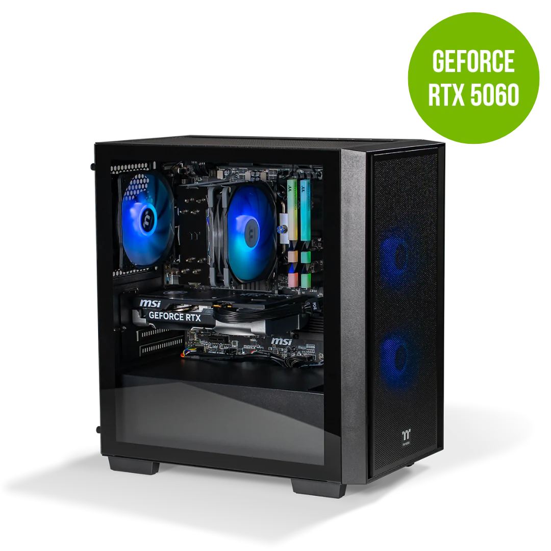 Thermaltake Genesis Ultimate V5 Gaming Desktop PC (AMD 5600 / RTX 5060 / 16GB RAM) - Image 2