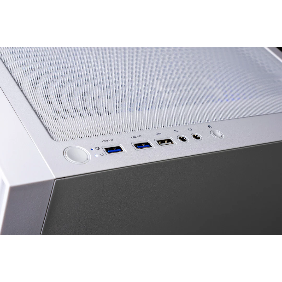 Thermaltake Genesis Ultimate V5 Snow Gaming Desktop PC (AMD 5600 / RTX 5060 / 16GB RAM) - Image 4