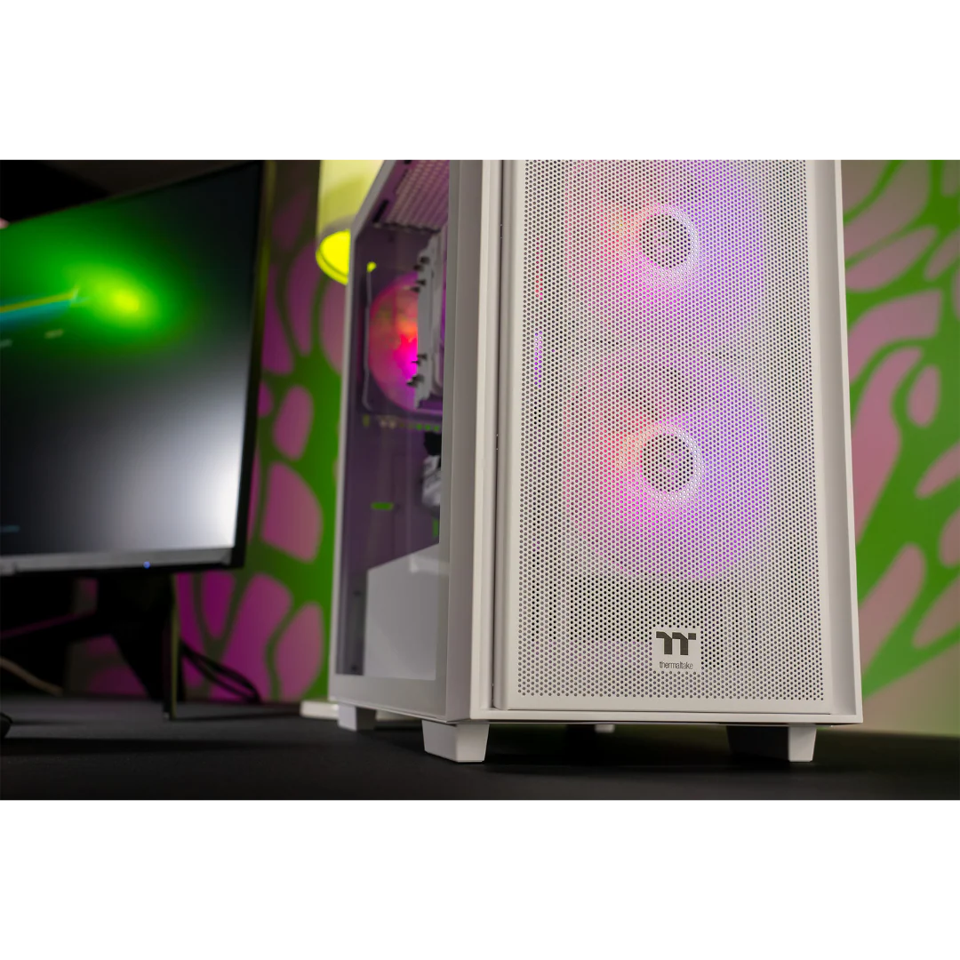 Thermaltake Genesis Ultimate V5 Snow Gaming Desktop PC (AMD 5600 / RTX 5060 / 16GB RAM) - Image 6